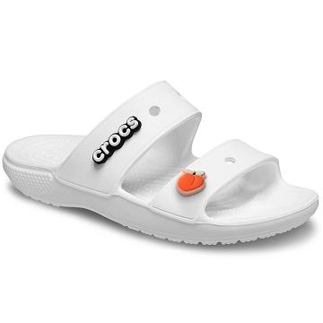 Crocs Classic Sandal Papucs Férfi Fehér | HU 1299NWYB